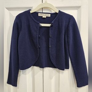 Children's Navy Cartigan XXS